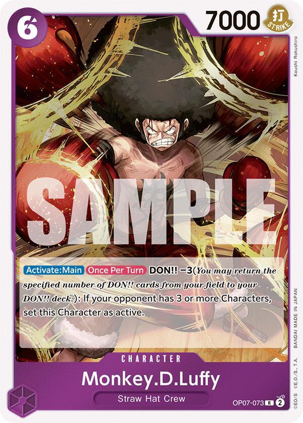 Monkey D.Luffy op07-026