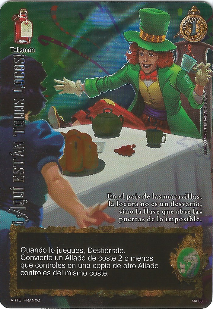 Afiche "Me voy de aquí, están todos locos"