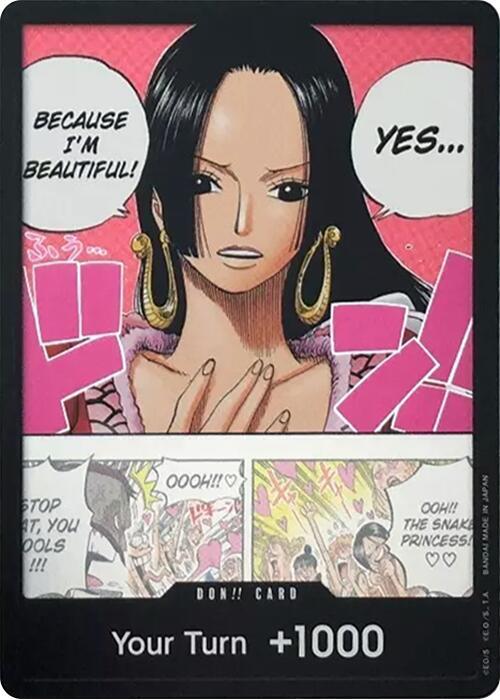 DON!! Card Boa Hancock op07-036