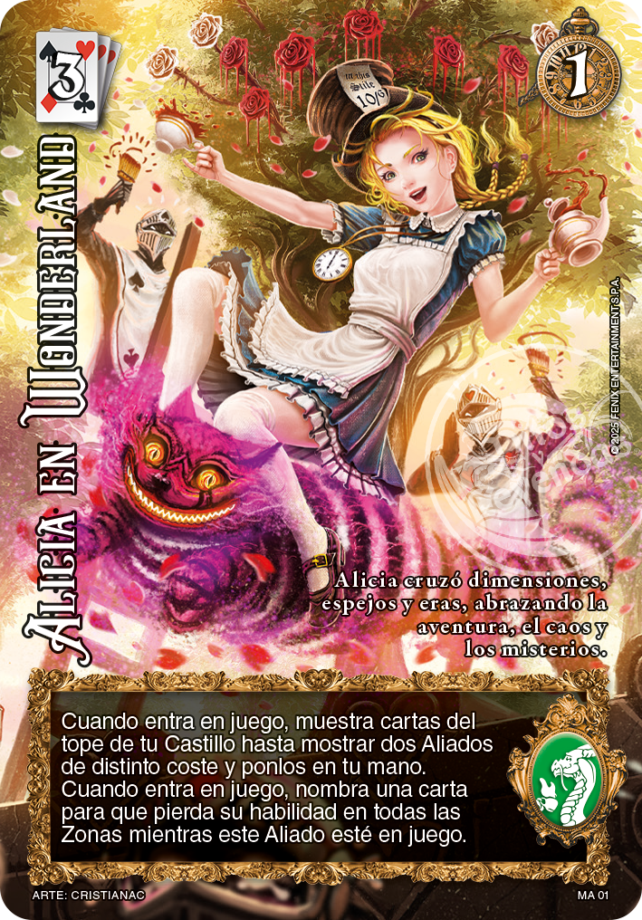 Alicia en wonderland (Onyria)