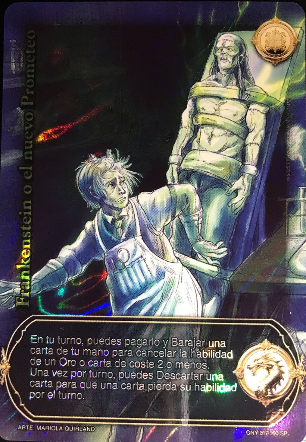 Frankenstein o el nuevo prometeo SP (Onyria)