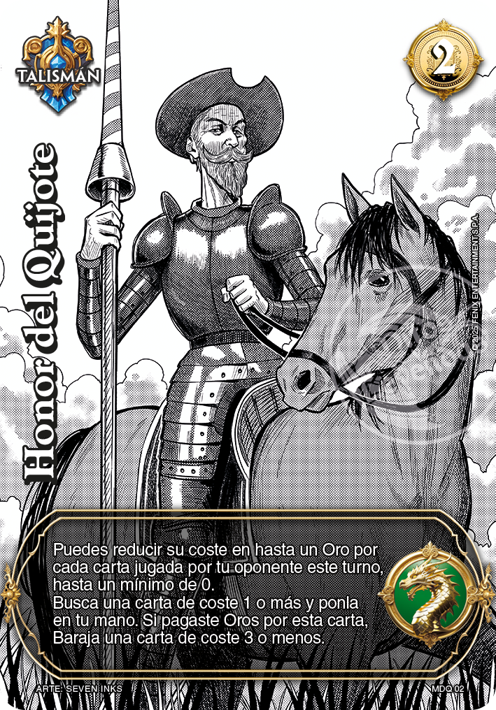 Honor del quijote (Onyria)