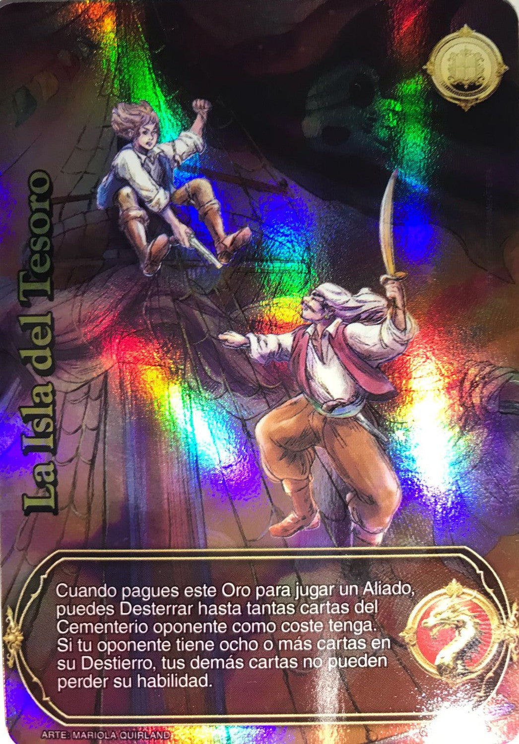 La isla del tesoro Arte alternativo (Onyria)