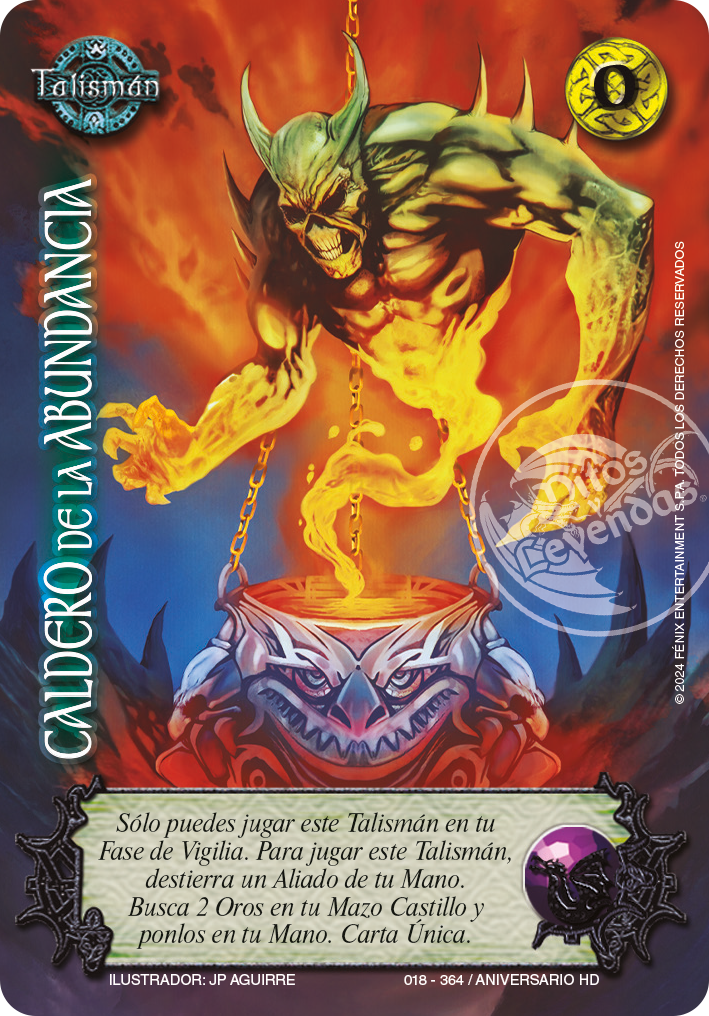 Caldero de la abundancia Rework Full art