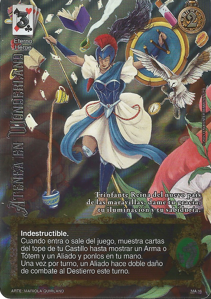 Atenea en wonderland (Onyria)