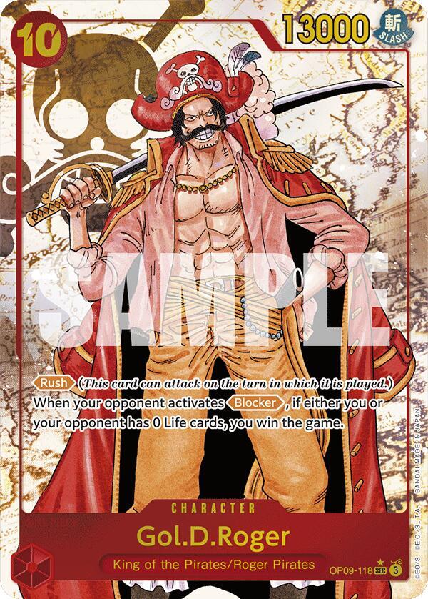 Gol.D.Roger Alternate Art OP09-118
