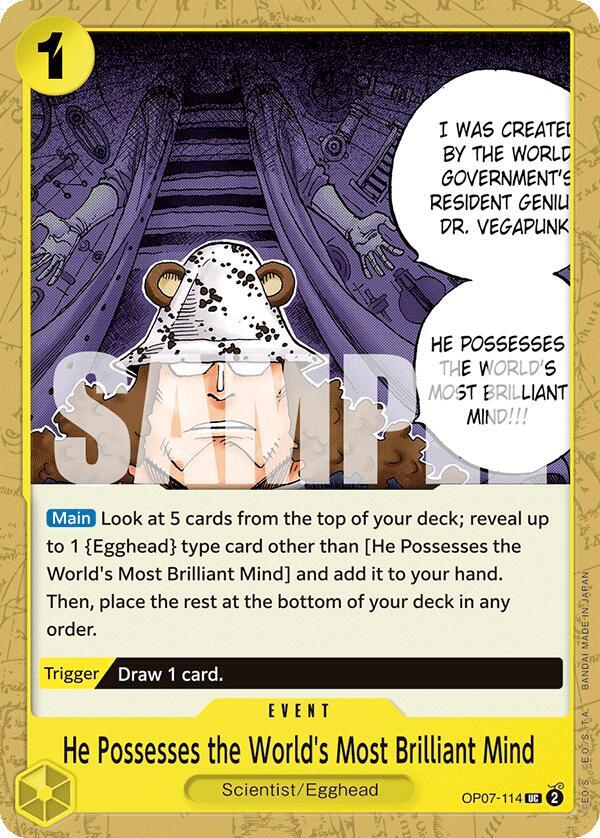 He Possesses the World´s Most Brilliant Mind op07-046