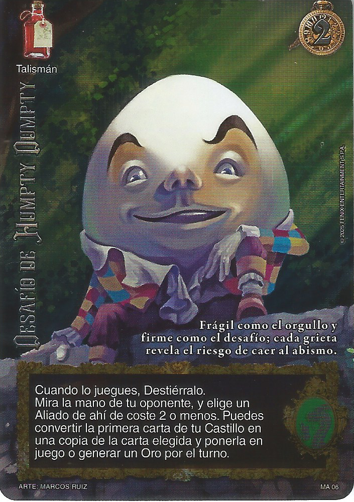 Desafío de humpty dumpty (Onyria)