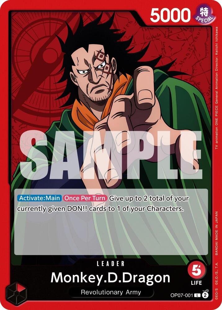 Monkey D.Dragon op07-121