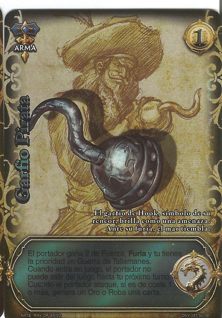 Garfio pirata (Onyria)
