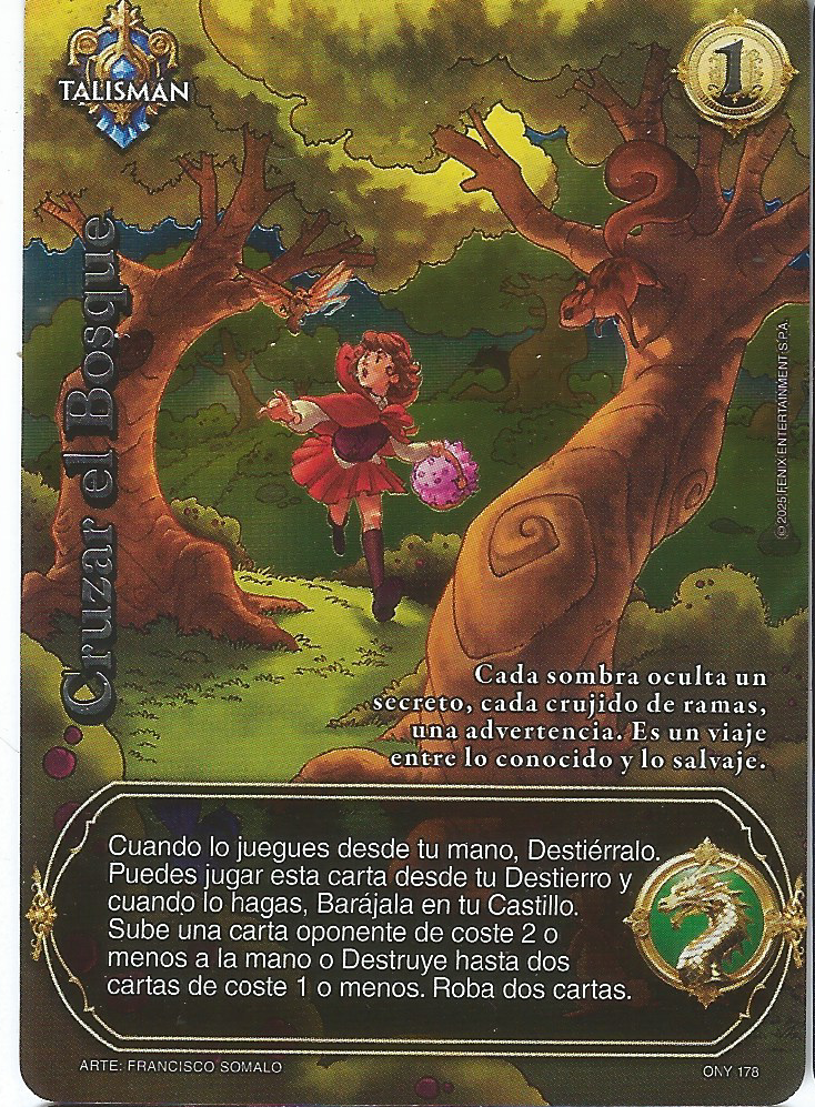 Cruzar el bosque (Onyria)