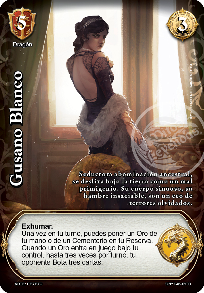 Gusano blanco (Onyria)