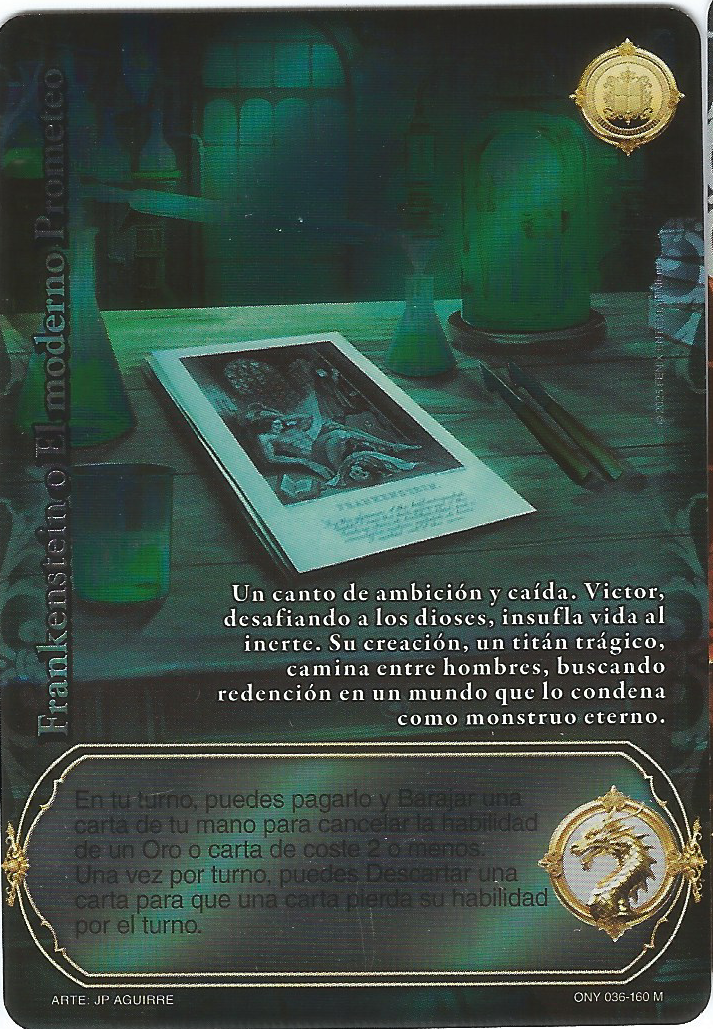 Frankenstein o el moderno prometeo (Onyria)