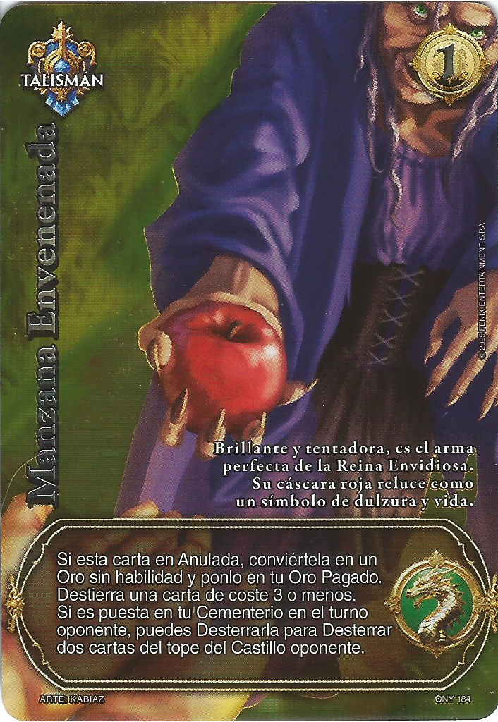Manzana envenenada (Onyria)