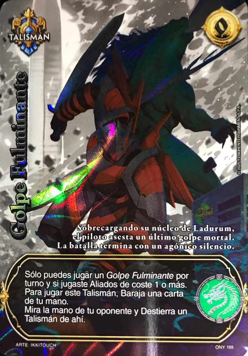 Golpe fulminante (Onyria)