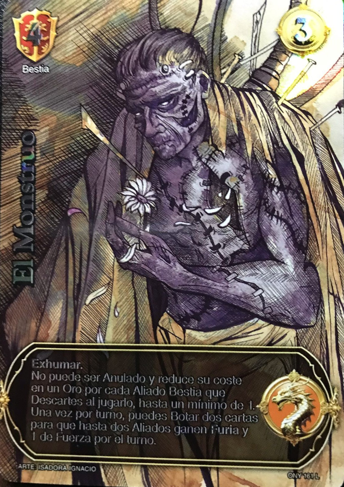 El monstruo Legendaria (Onyria)
