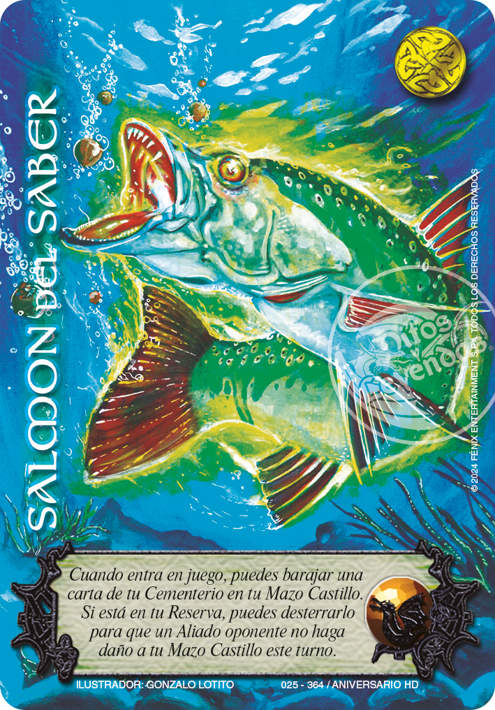 Salmon del saber Full art