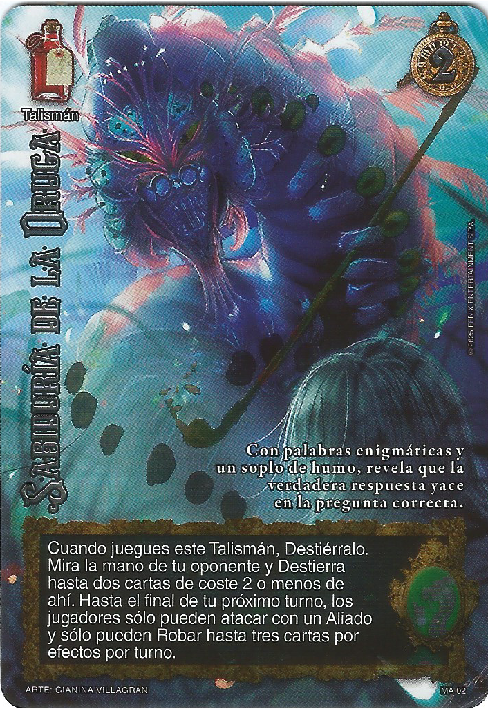 Sabiduria de la oruga (Onyria)