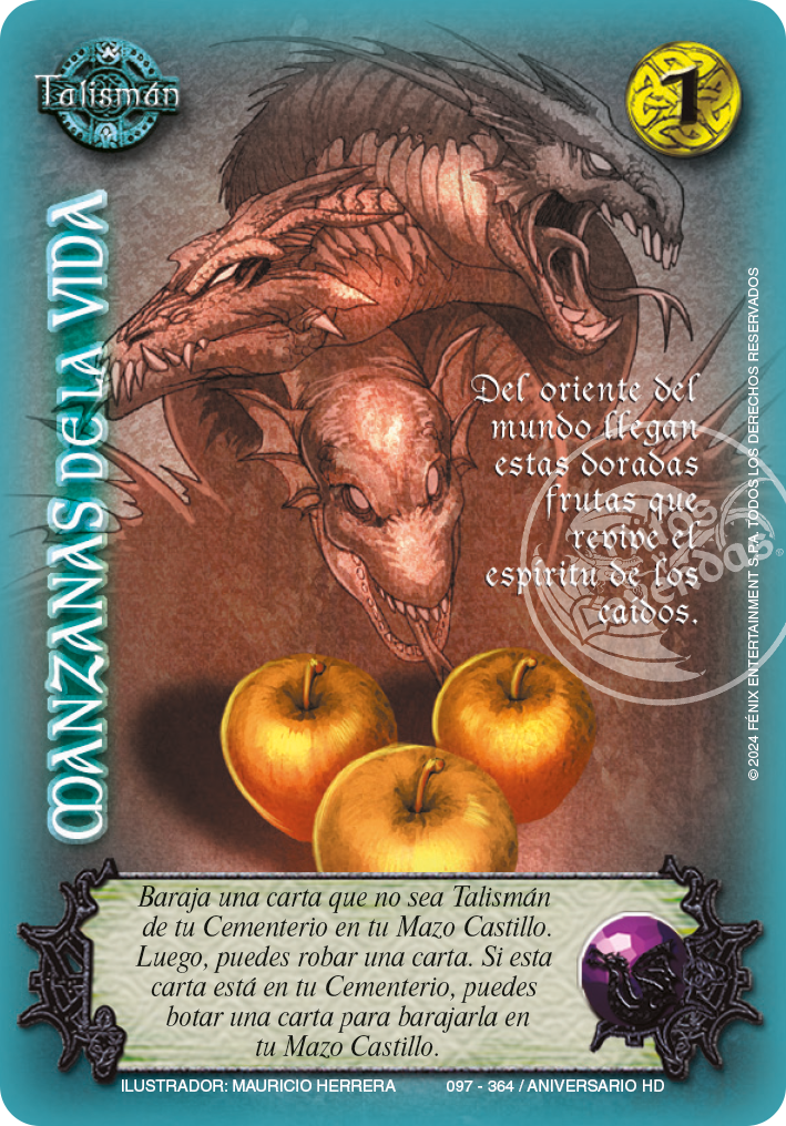 Manzanas de la vida Rework