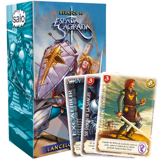 Relatos Espada Sagrada Lancelot Grial + 3 cartas exclusivas